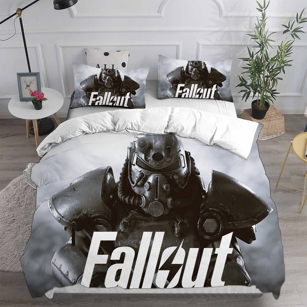 Fallout Bedding Sets Gift For Fathers Day, Halloween, Christmas