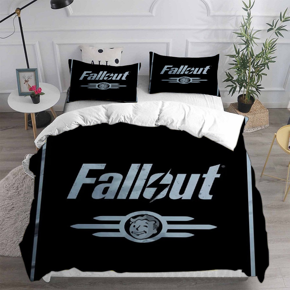 Fallout Bedding Sets Gift For Birthday, Halloween, Christmas, Thanksgiving