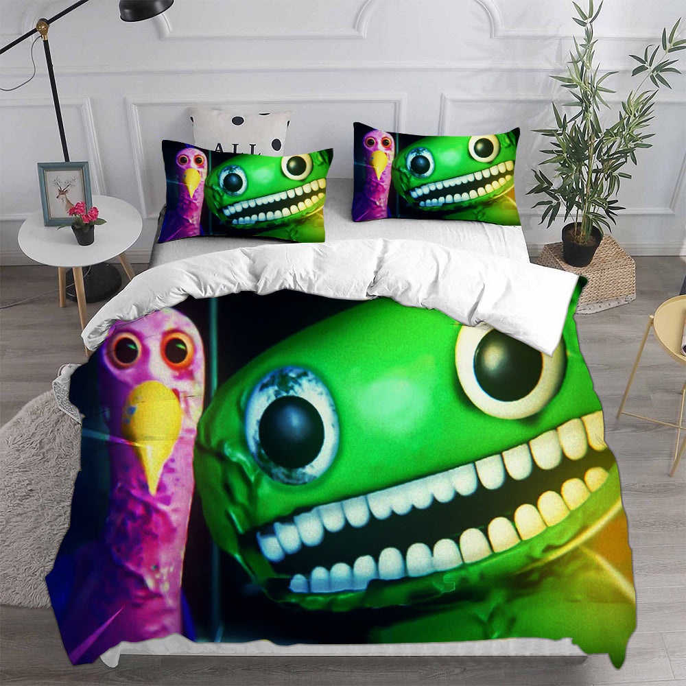 Escape Evil Garten of Ban-ban Bedding Sets Gifts For Family Members On Christmas, Black Friday