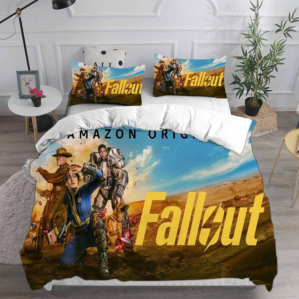 Fallout Bedding Sets Gifts For Family Members On Christmas, Black Friday