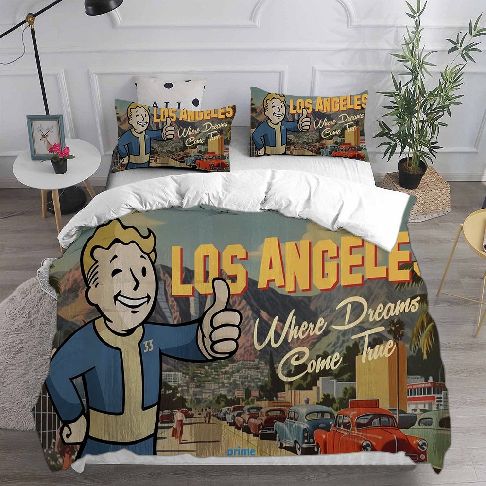 Fallout Bedding Sets Duvet Cover, Flatsheet, Pillowcase For Your Lover