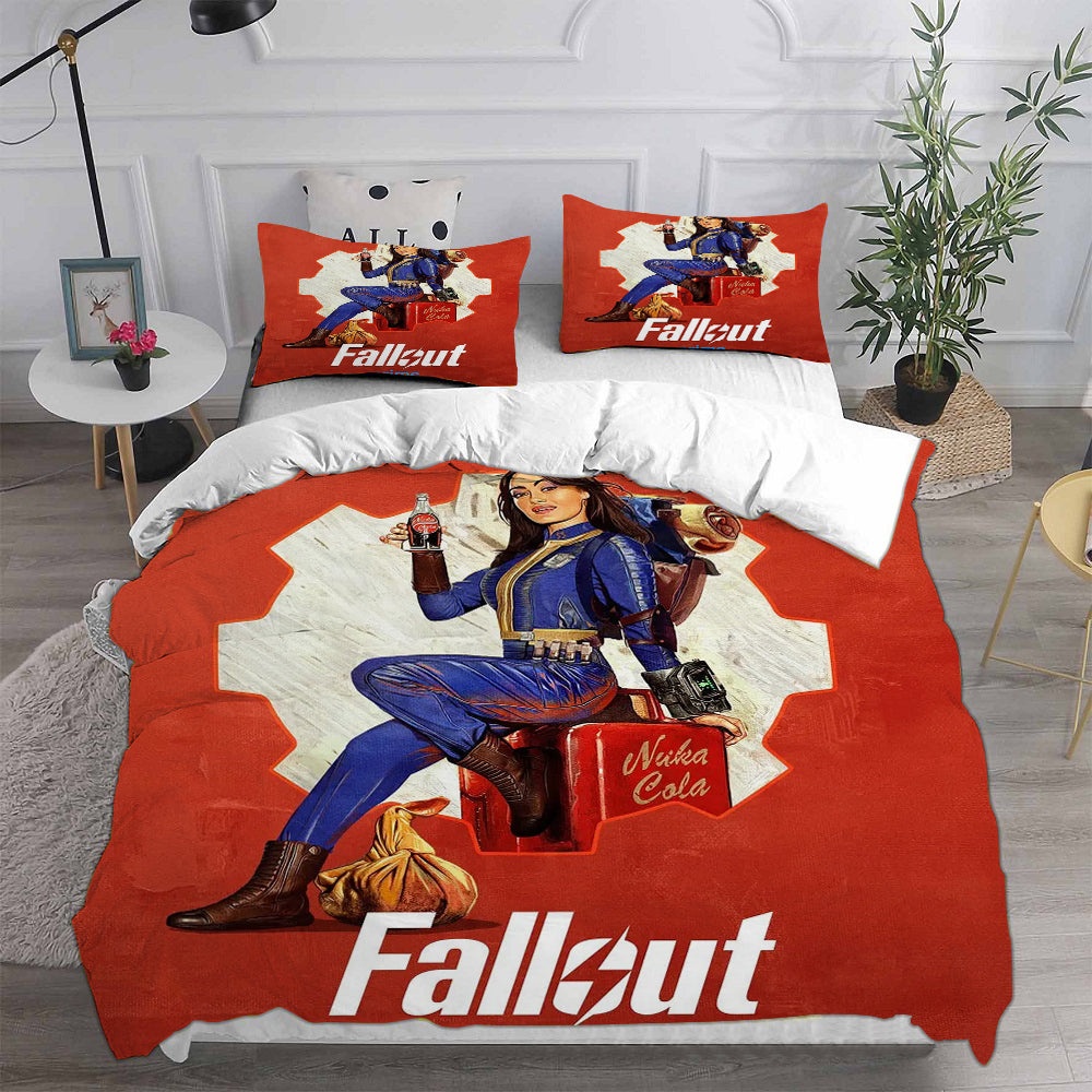 Fallout Bedding Sets Gift For Christmas, Birthday, Thanksgiving