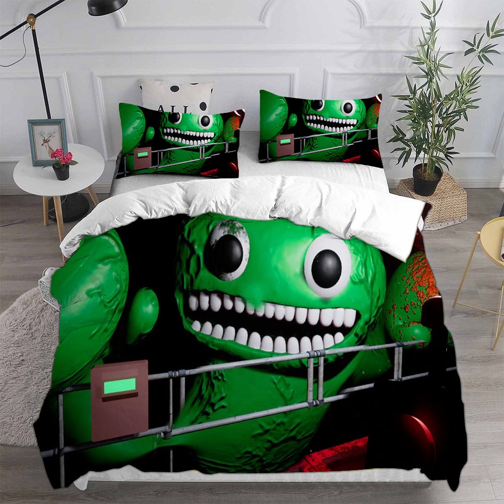 Escape Evil Garten of Ban-ban Bedding Sets Gift For Wife, Husband, Besties
