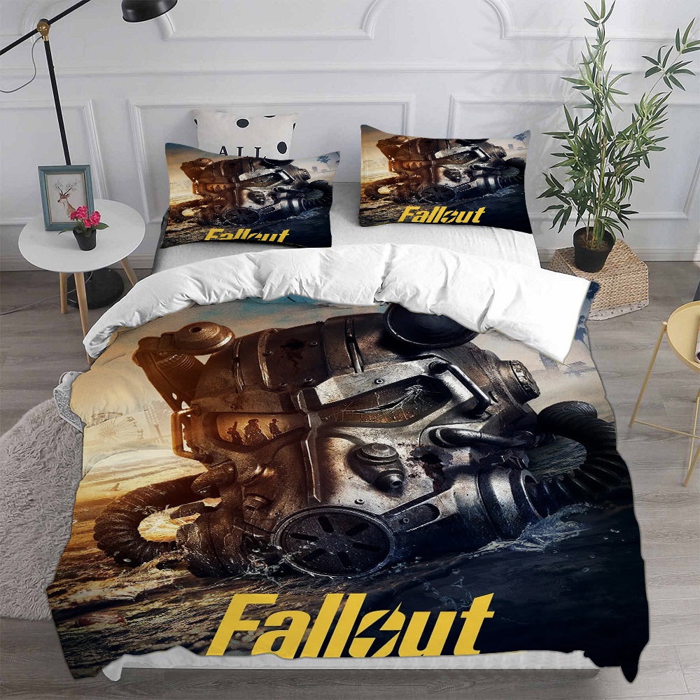 Fallout Bedding Sets Duvet Cover, Flatsheet, Pillowcases For Every Bedroom