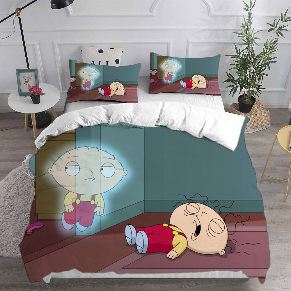 Family Guy Bedding Sets Gift For Wife, Husband, Besties