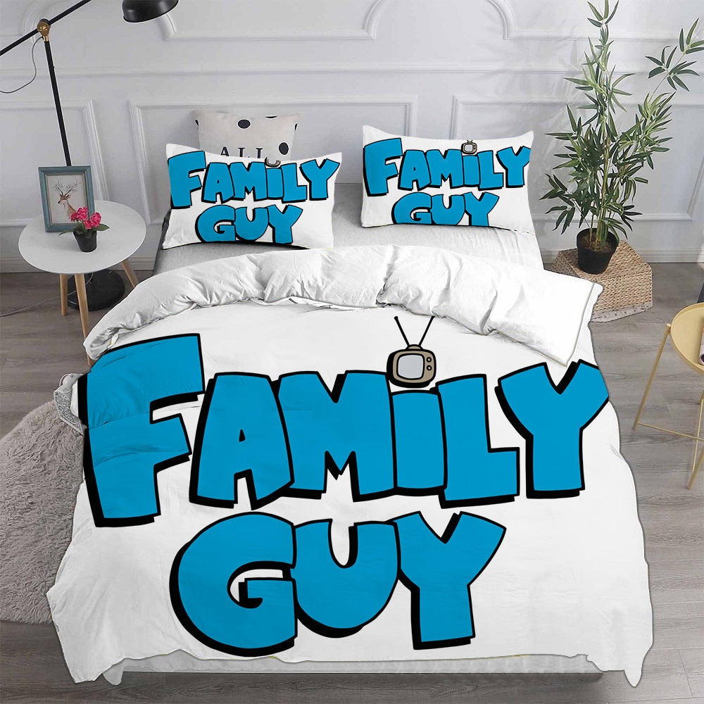 Family Guy Bedding Sets Gift For Christmas, Birthday, Thanksgiving