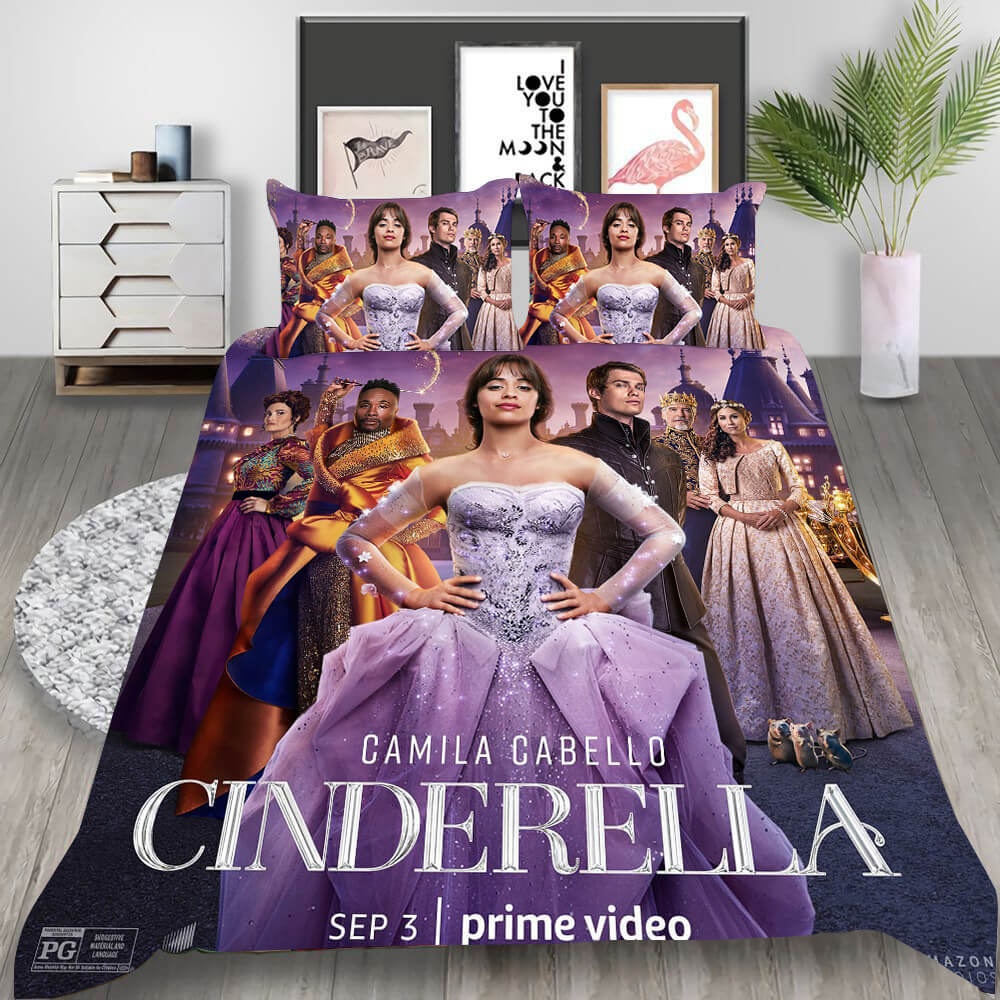 Film Cinderella Bedding Sets Duvet Cover, Flatsheet, Pillowcases For Every Bedroom