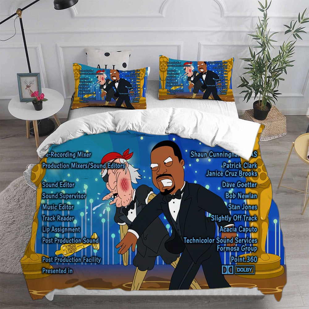 Family Guy Bedding Sets Gift For Christmas, Halloween, Black Friday