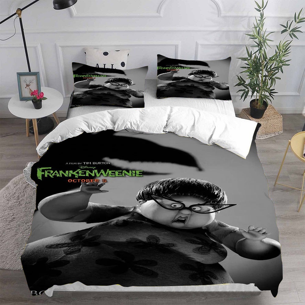 Frankenweenie Bedding Sets Duvet Cover, Flatsheet, Pillowcase For Your Lover