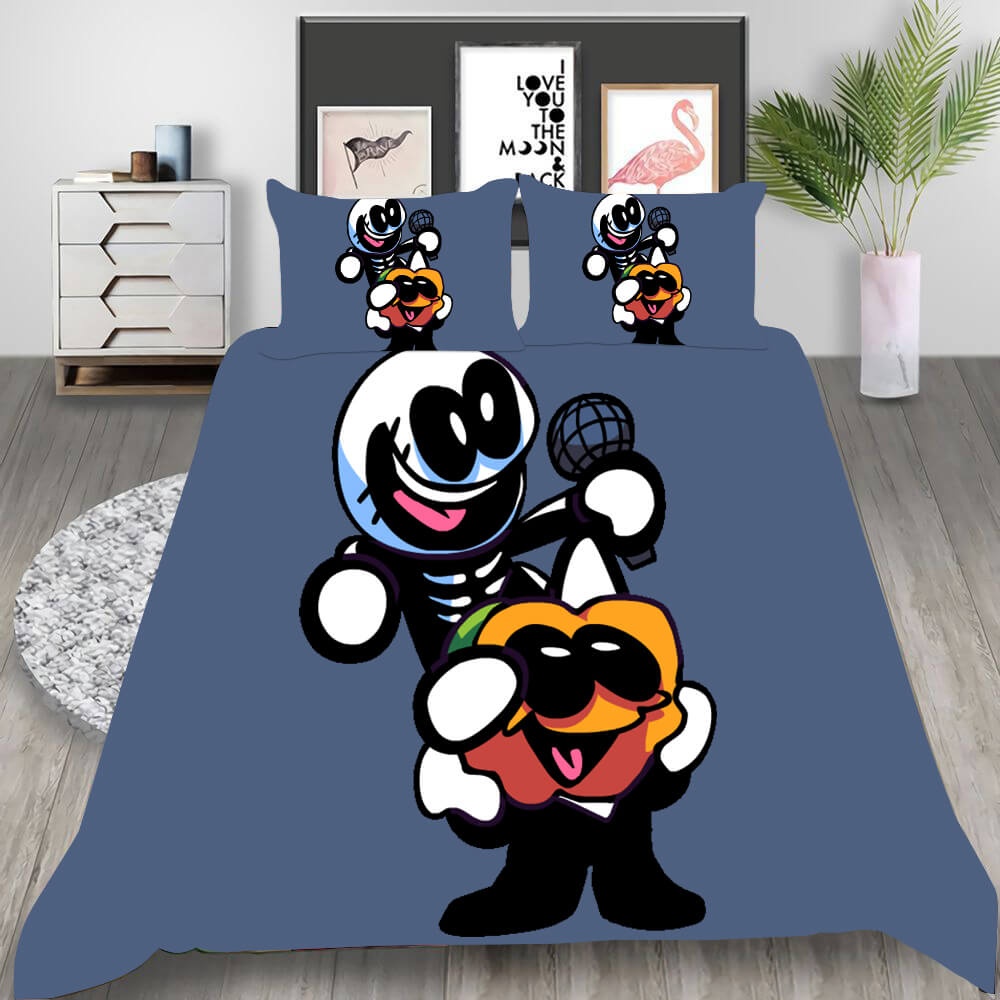 Friday Night Funkin Bedding Sets Gifts For Family Members On Christmas, Black Friday