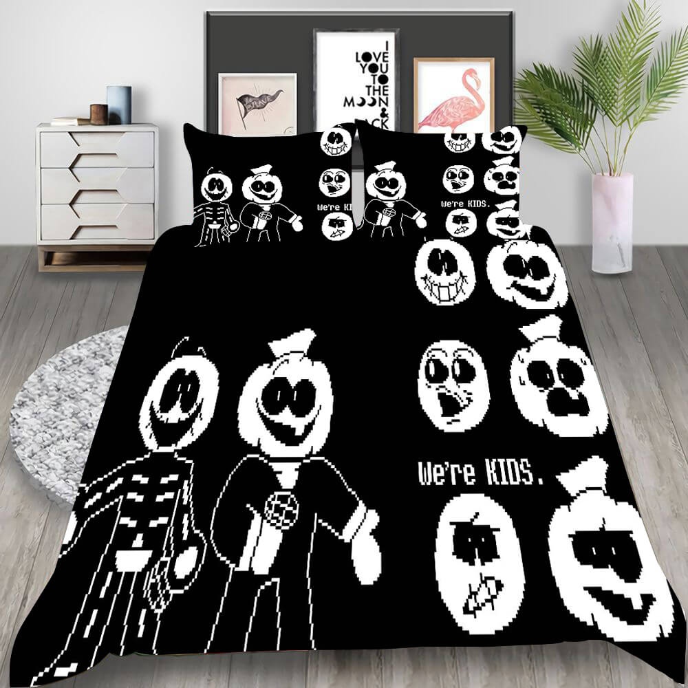 Friday Night Funkin Bedding Sets Gift For Birthday, Halloween, Christmas, Thanksgiving