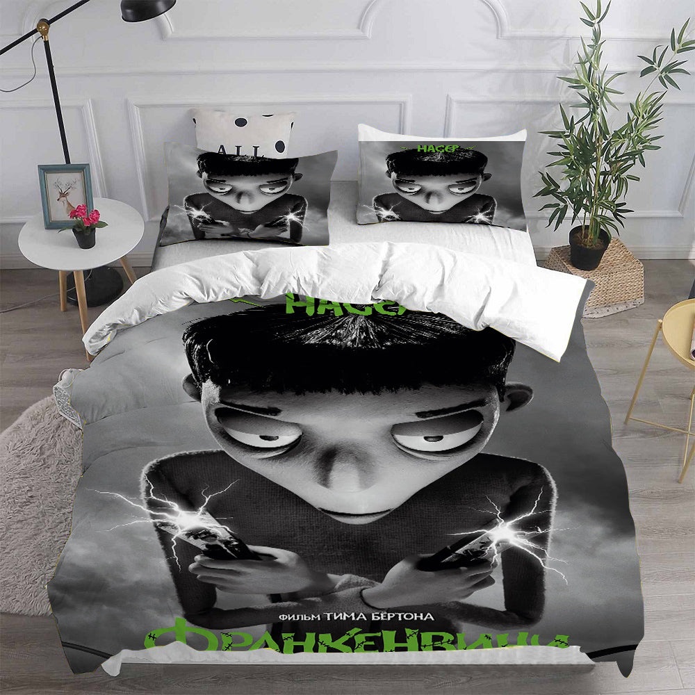 Frankenweenie Bedding Sets Gift For Halloween, Thanksgiving, Christmas