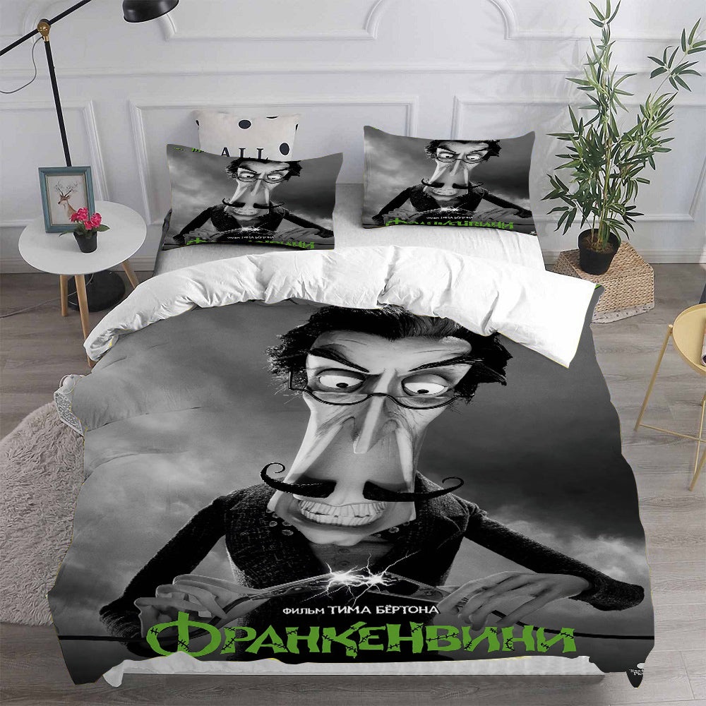 Frankenweenie Bedding Sets Gift For Fathers Day, Halloween, Christmas