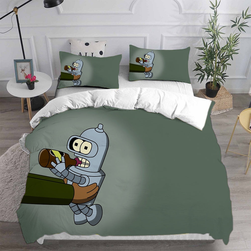 Futurama Bedding Sets Duvet Cover, Flatsheet, Pillowcases Perfect Gift For Fans
