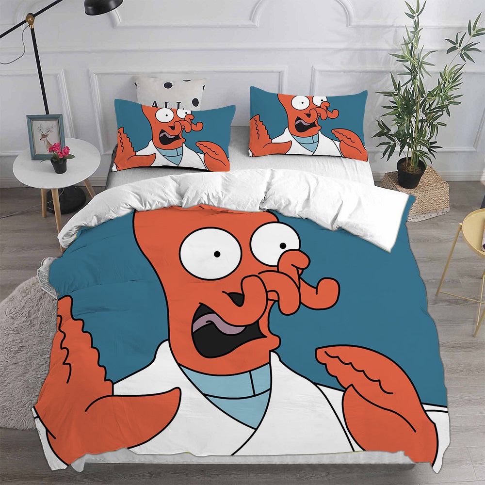 Futurama Bedding Sets Gift For Fathers Day, Halloween, Christmas