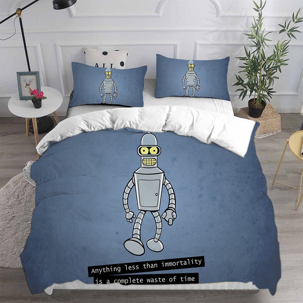 Futurama Bedding Sets Gift For Christmas, Halloween, Black Friday