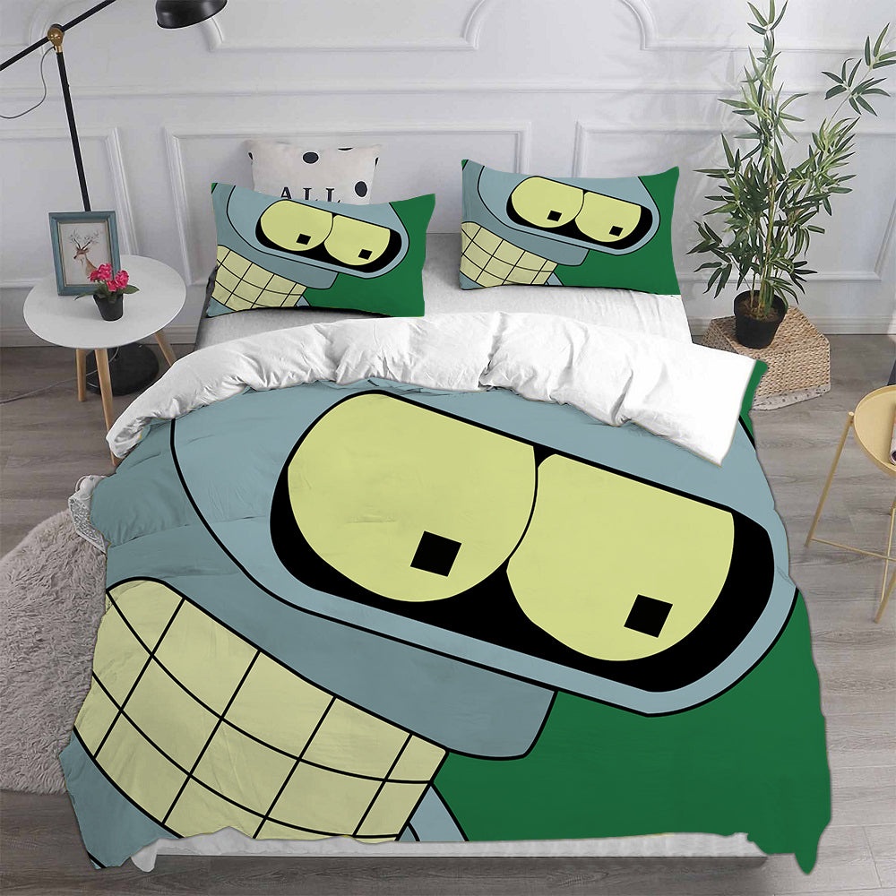 Futurama Bedding Sets Gift For Christmas, Thanksgiving, Halloween