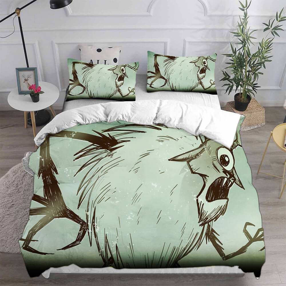 Game Dont Starve Decorative Bedding Sets For Fan, Halloween, Christmas, Thanksgiving