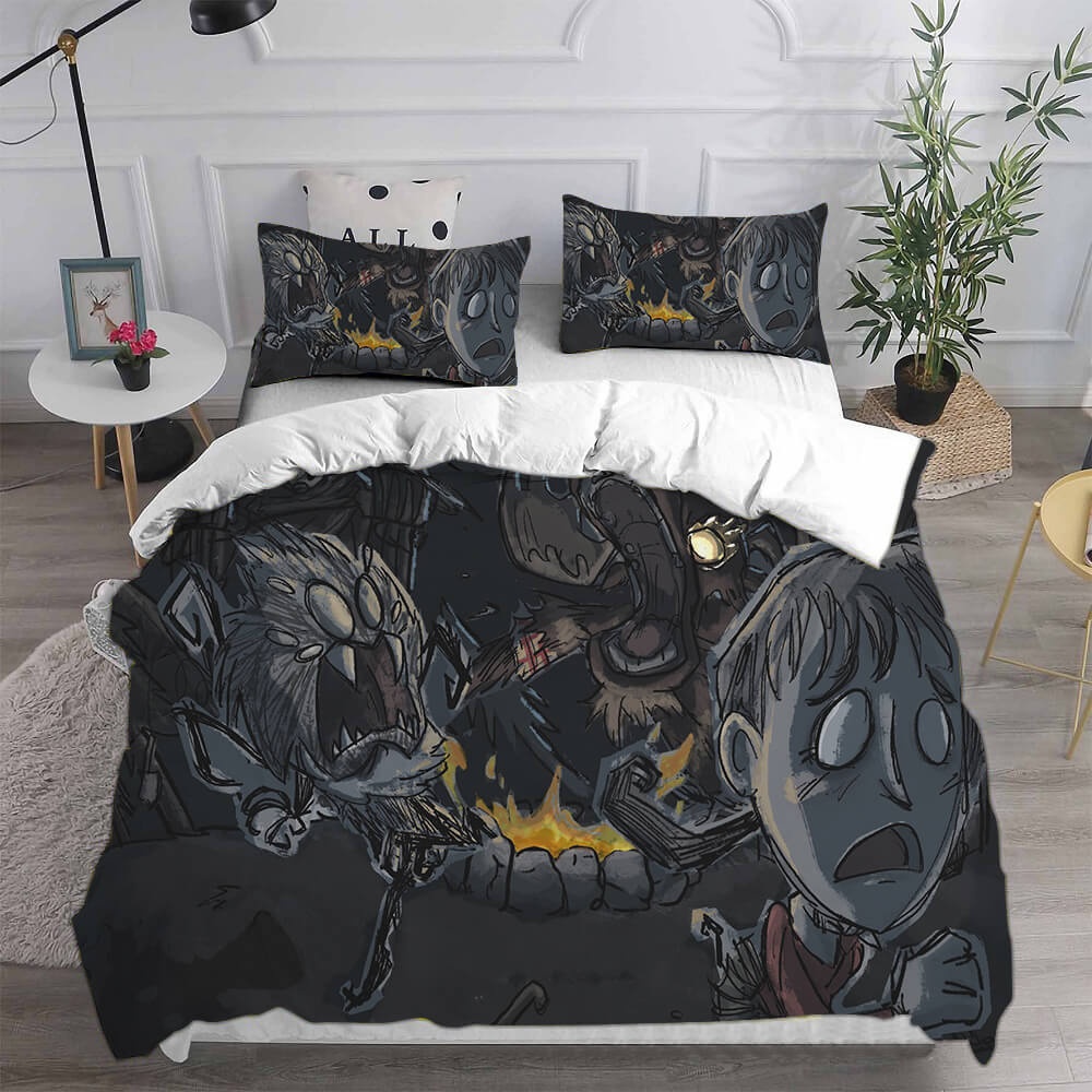 Game Dont Starve Bedding Sets Gift For Halloween, Thanksgiving, Christmas