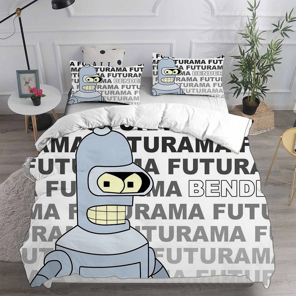 Futurama Season 1 Bedding Sets Gift For Fathers Day, Halloween, Christmas