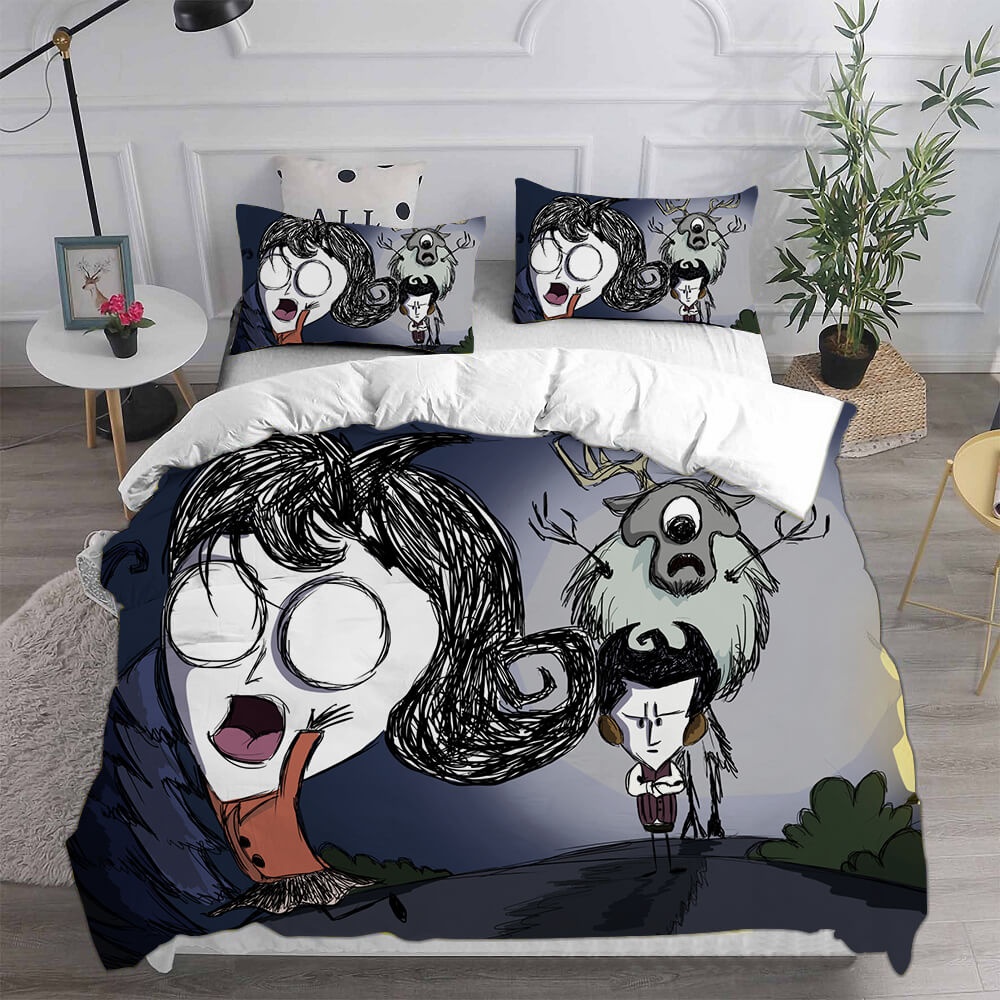 Game Dont Starve Bedding Sets Gift For Fathers Day, Halloween, Christmas