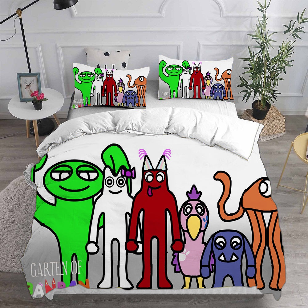 Garten of Banban Bedding Sets Duvet Cover, Flatsheet, Pillowcases Perfect Gift For Fans