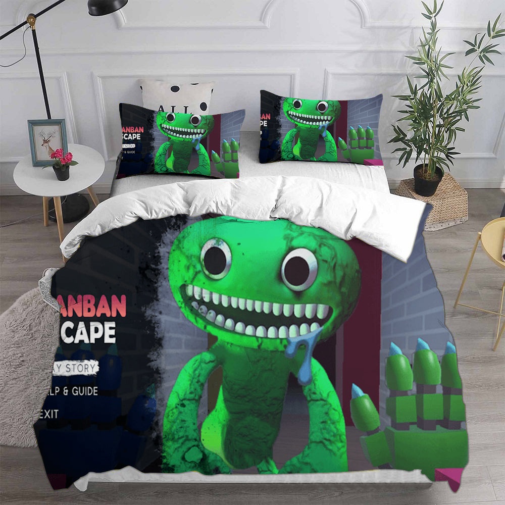Garten of Banban Decorative Bedding Sets For Fan, Halloween, Christmas, Thanksgiving