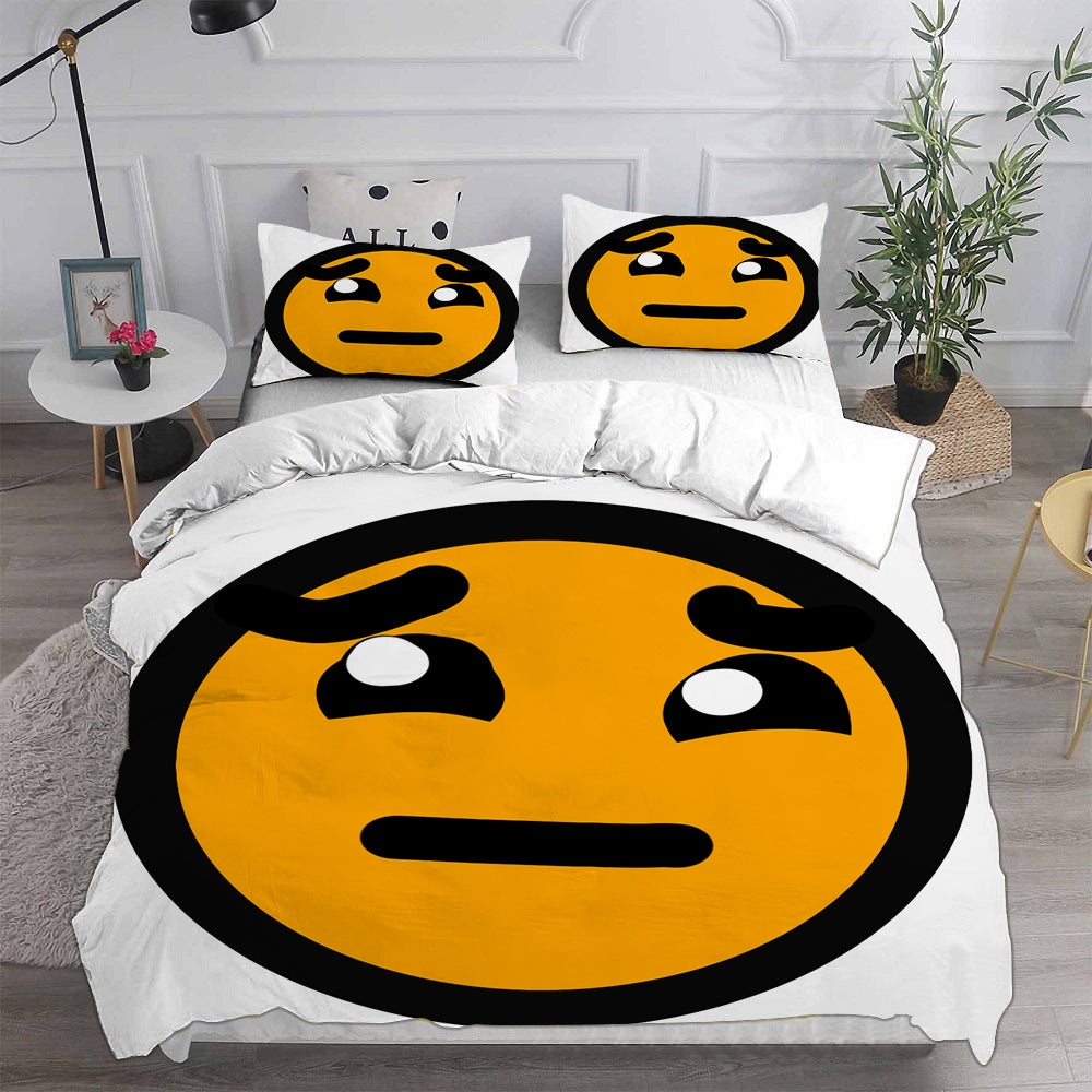 Geometry Dash Bedding Sets Gift For Christmas, Halloween, Black Friday