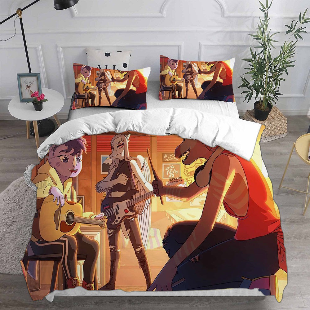 Goodbye Volcano High Bedding Sets Gift For Halloween, Thanksgiving, Christmas