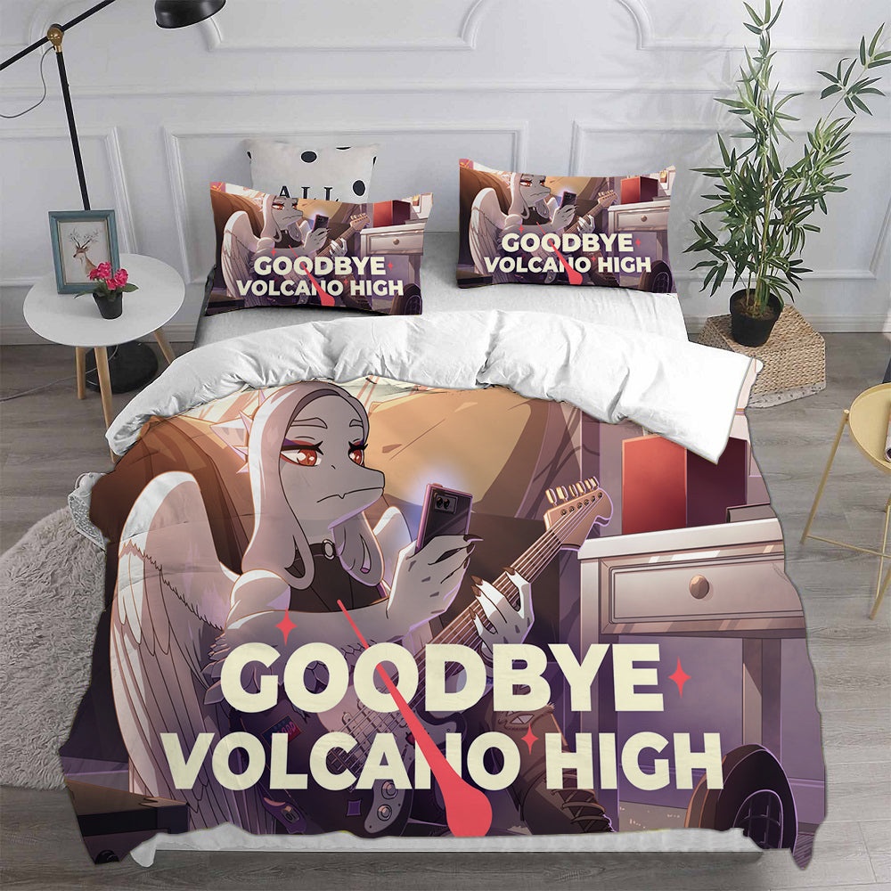 Goodbye Volcano High Bedding Sets Duvet Cover, Flatsheet, Pillowcases For Every Bedroom
