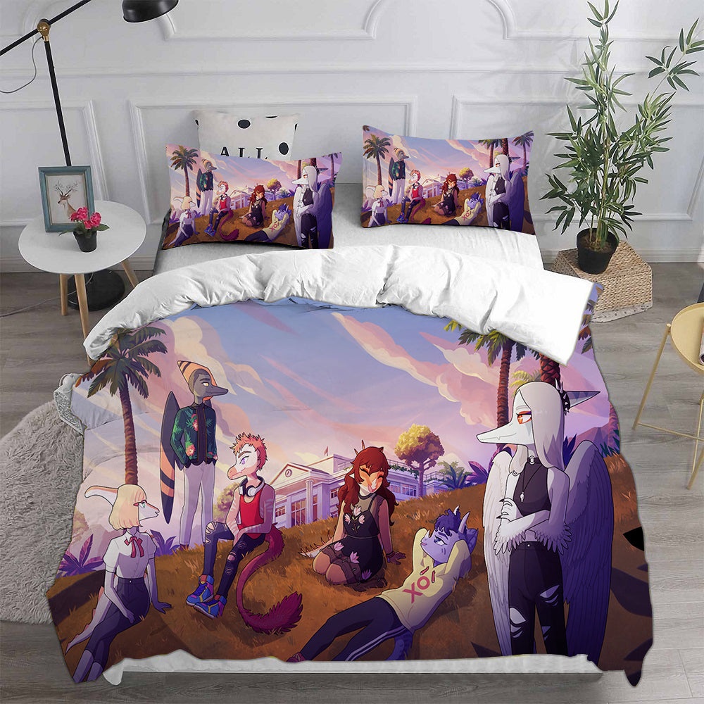 Goodbye Volcano High Bedding Sets Gift For Fathers Day, Halloween, Christmas