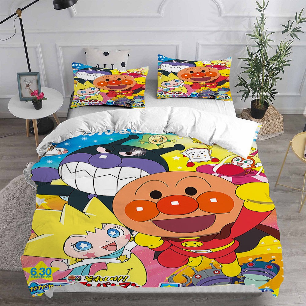 Go! Anpanman: Fluffy Fuwari And The Cloud Country Bedding Sets Gifts For Family Members On Christmas, Black Friday