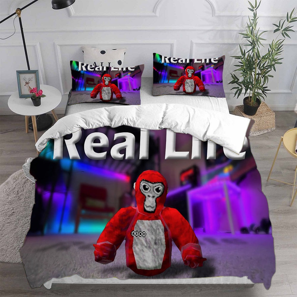 Gorilla Tag Bedding Sets Gift For Christmas, Thanksgiving, Halloween