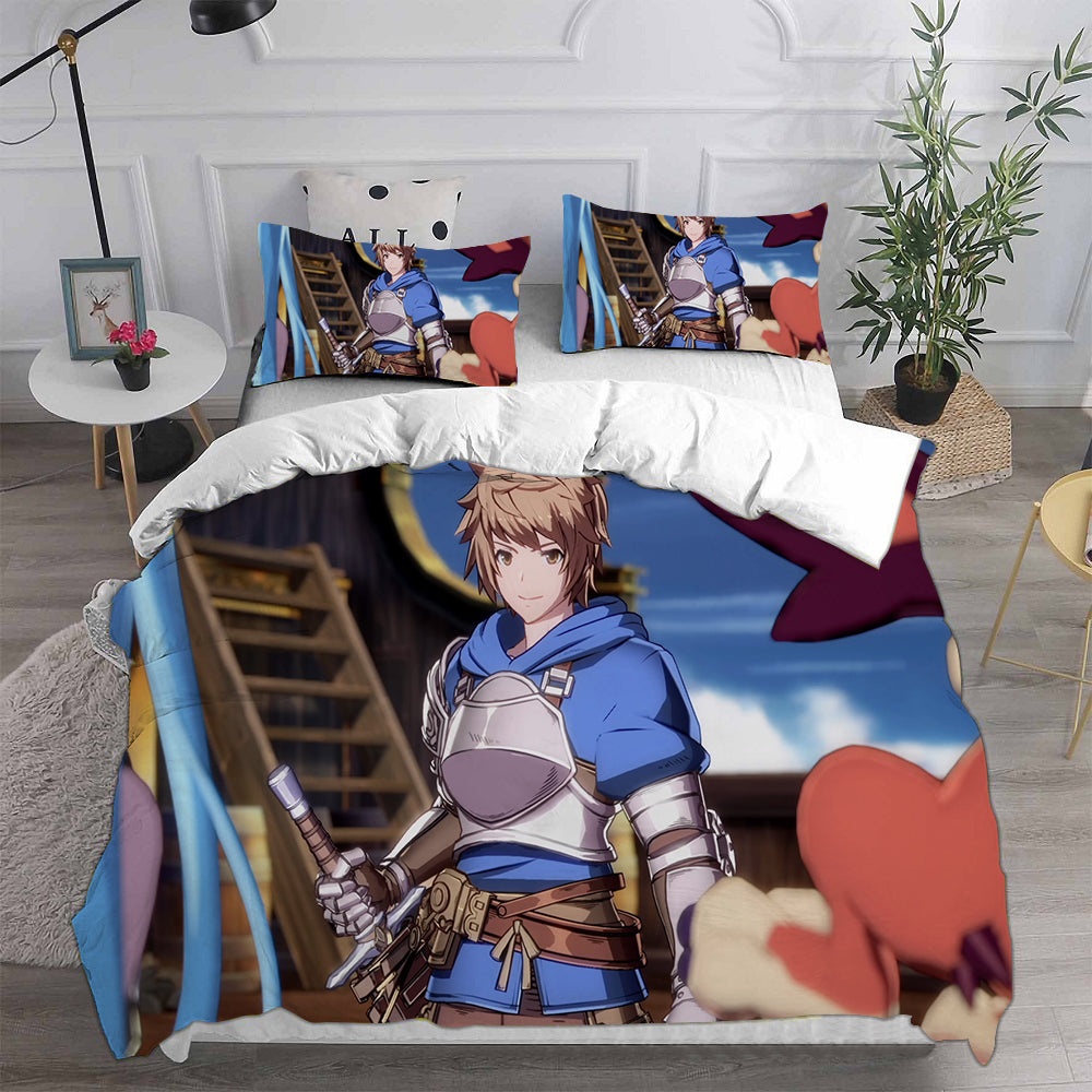 Granblue Fantasy Bedding Sets Duvet Cover, Flatsheet, Pillowcase For Your Lover
