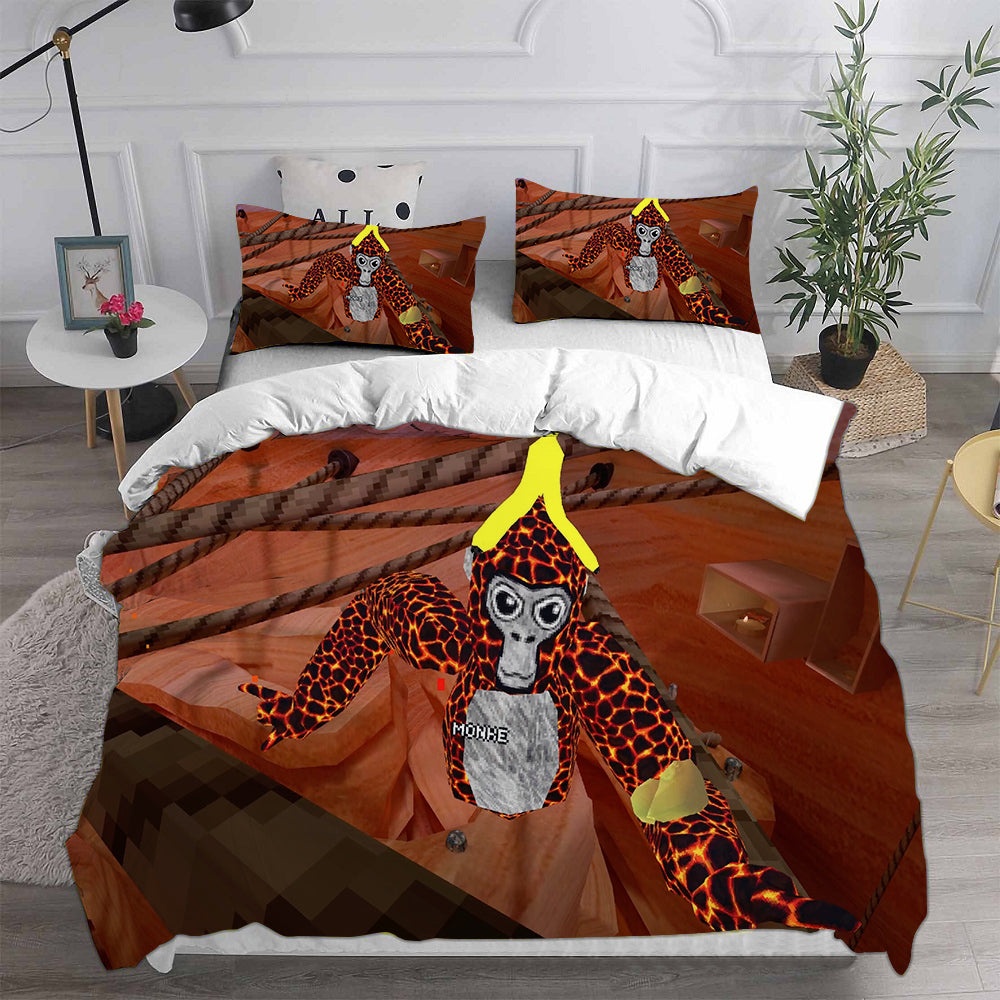 Gorilla Tag Bedding Sets Gift For Christmas, Birthday, Thanksgiving