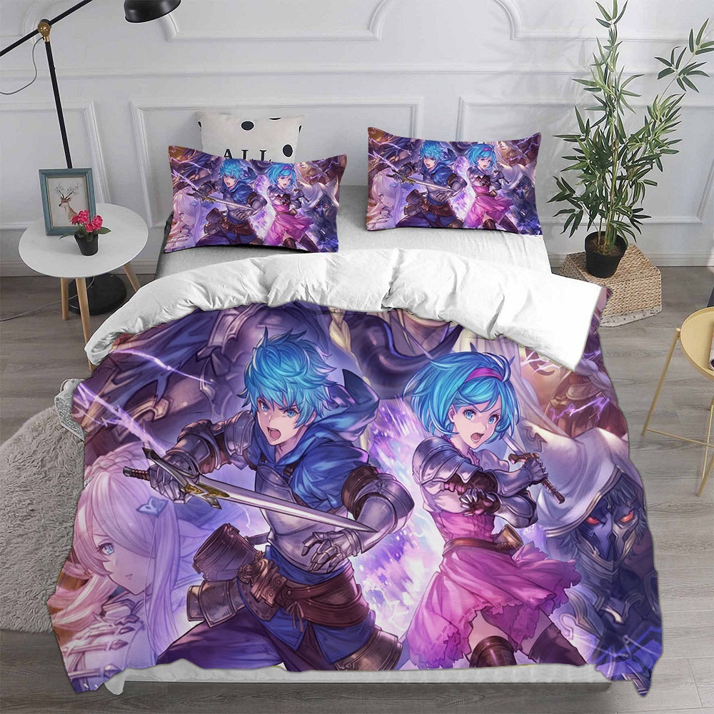 Granblue Fantasy Bedding Sets Gift For Christmas, Birthday, Thanksgiving