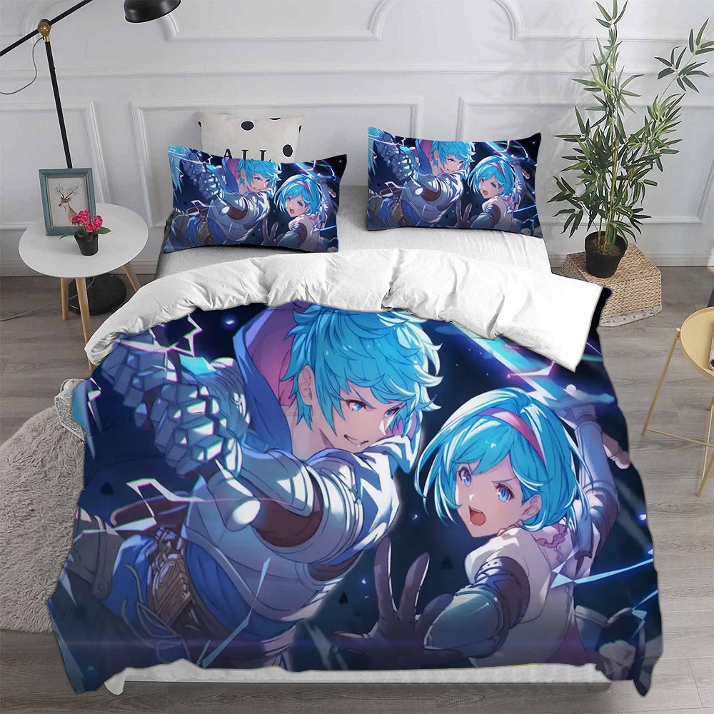 Granblue Fantasy Bedding Sets Gift For Fathers Day, Halloween, Christmas