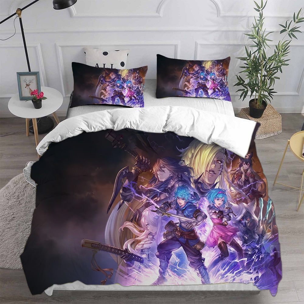 Granblue Fantasy Bedding Sets Gift For Wife, Husband, Besties
