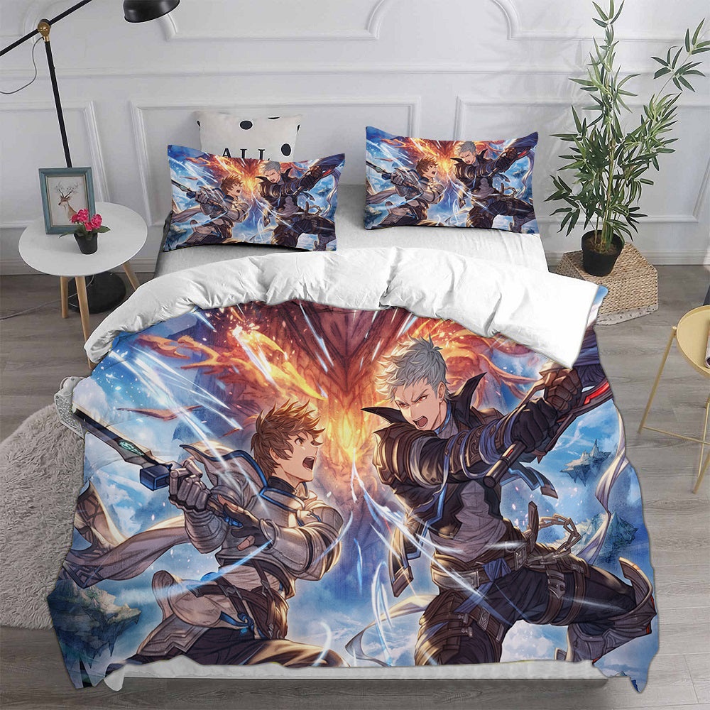 Granblue Fantasy Bedding Sets Gift For Christmas, Thanksgiving, Halloween