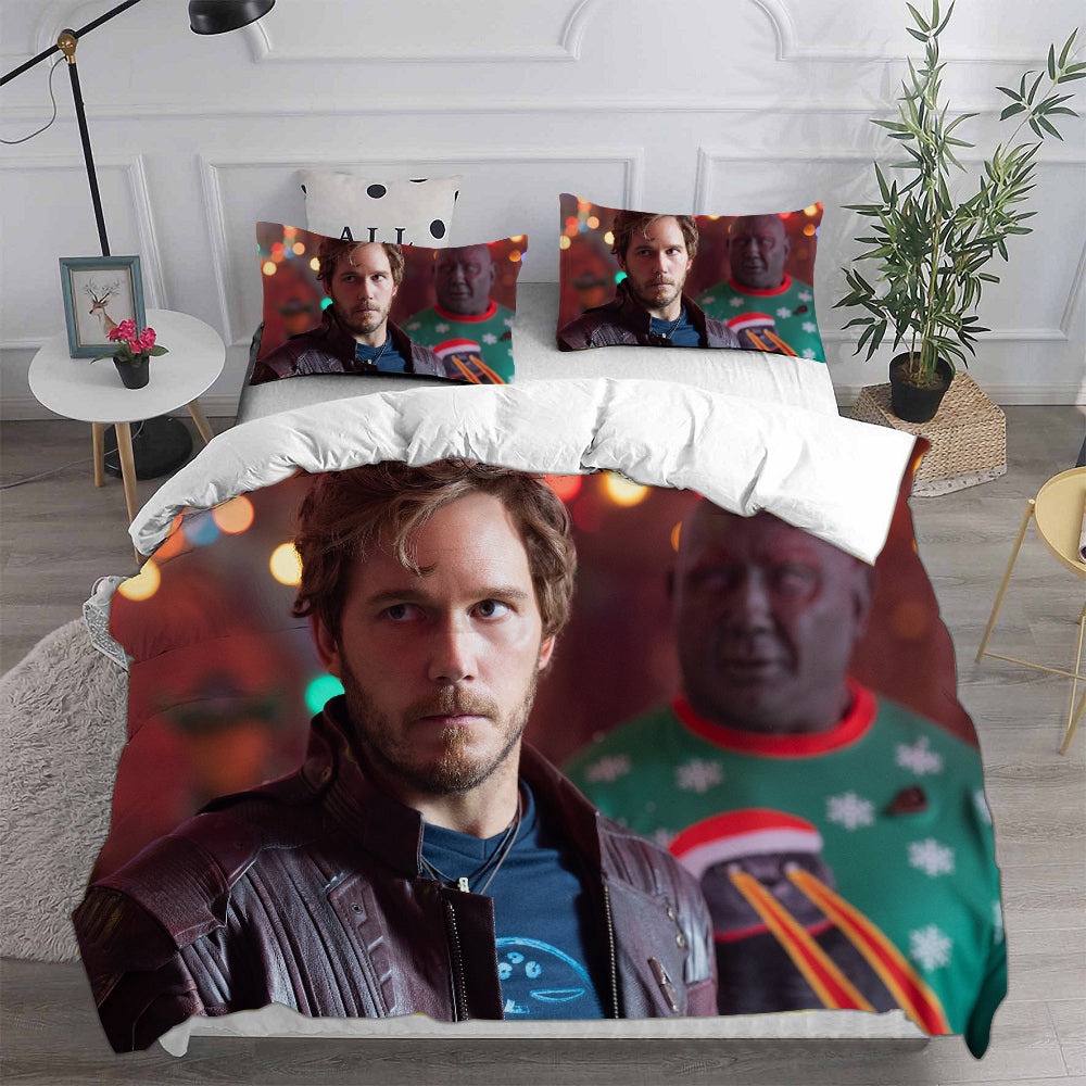 Guardians of the Galaxy Bedding Sets Duvet Cover, Flatsheet, Pillowcases Perfect Gift For Fans