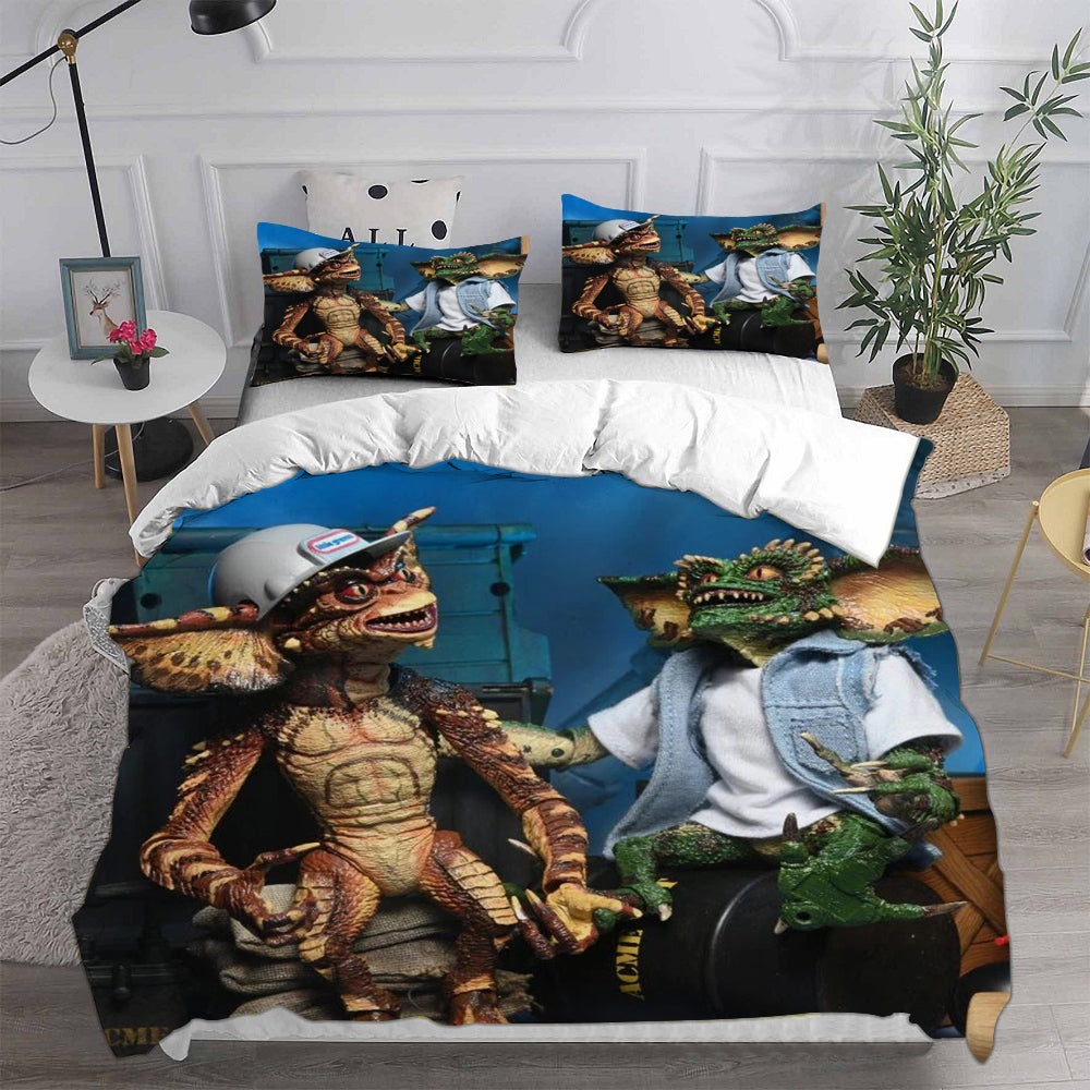 Gremlins 3 Bedding Sets Duvet Cover, Flatsheet, Pillowcase For Your Lover