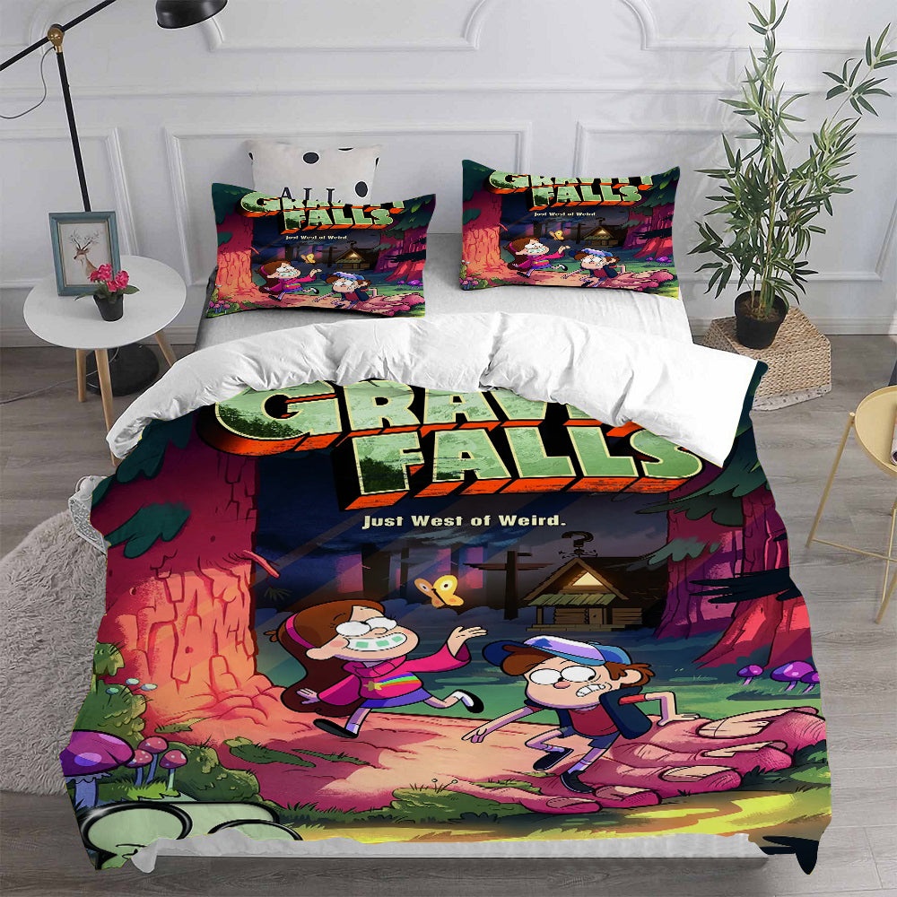 Gravity Falls Bedding Sets Gifts For Family Members On Christmas, Black Friday