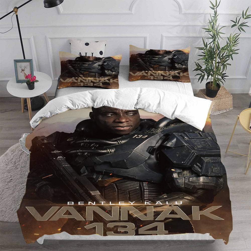Halo Bedding Sets Gift For Christmas, Thanksgiving, Halloween