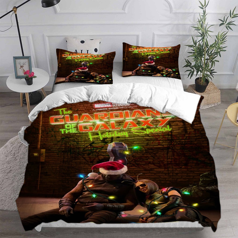 Guardians of the Galaxy Bedding Sets Gifts For Family Members On Christmas, Black Friday