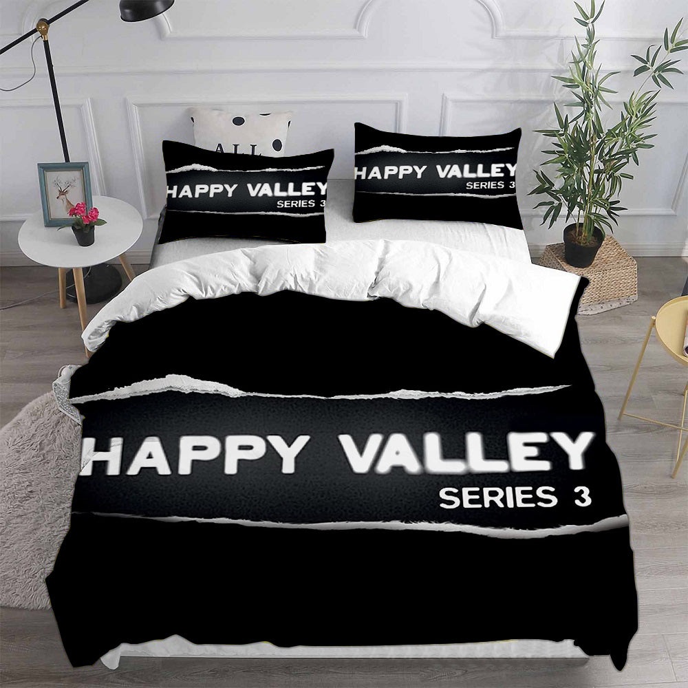 Happy Valley Season 3 Bedding Sets Gift For Birthday, Halloween, Christmas, Thanksgiving