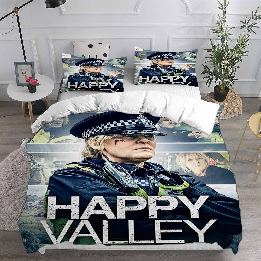 Happy Valley Season 3 Bedding Sets Gifts For Family Members On Christmas, Black Friday