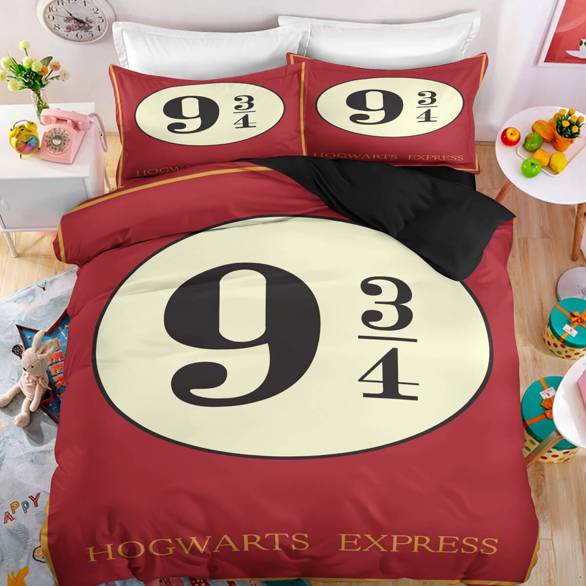 Harry Potter Bedding Sets Gift For Fathers Day, Halloween, Christmas