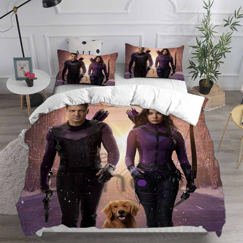 Hawkeye Bedding Sets Gifts For Family Members On Christmas, Black Friday