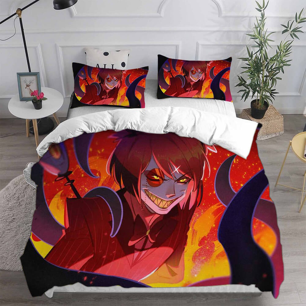 Hazbin Hotel Bedding Sets Duvet Cover, Flatsheet, Pillowcase For Your Lover