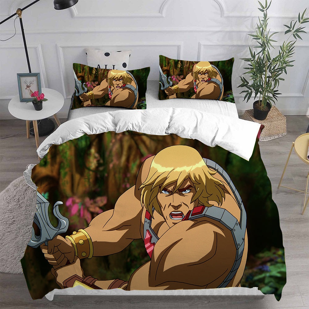 He-Man and the Masters of the Universe Bedding Sets Gift For Halloween, Thanksgiving, Christmas